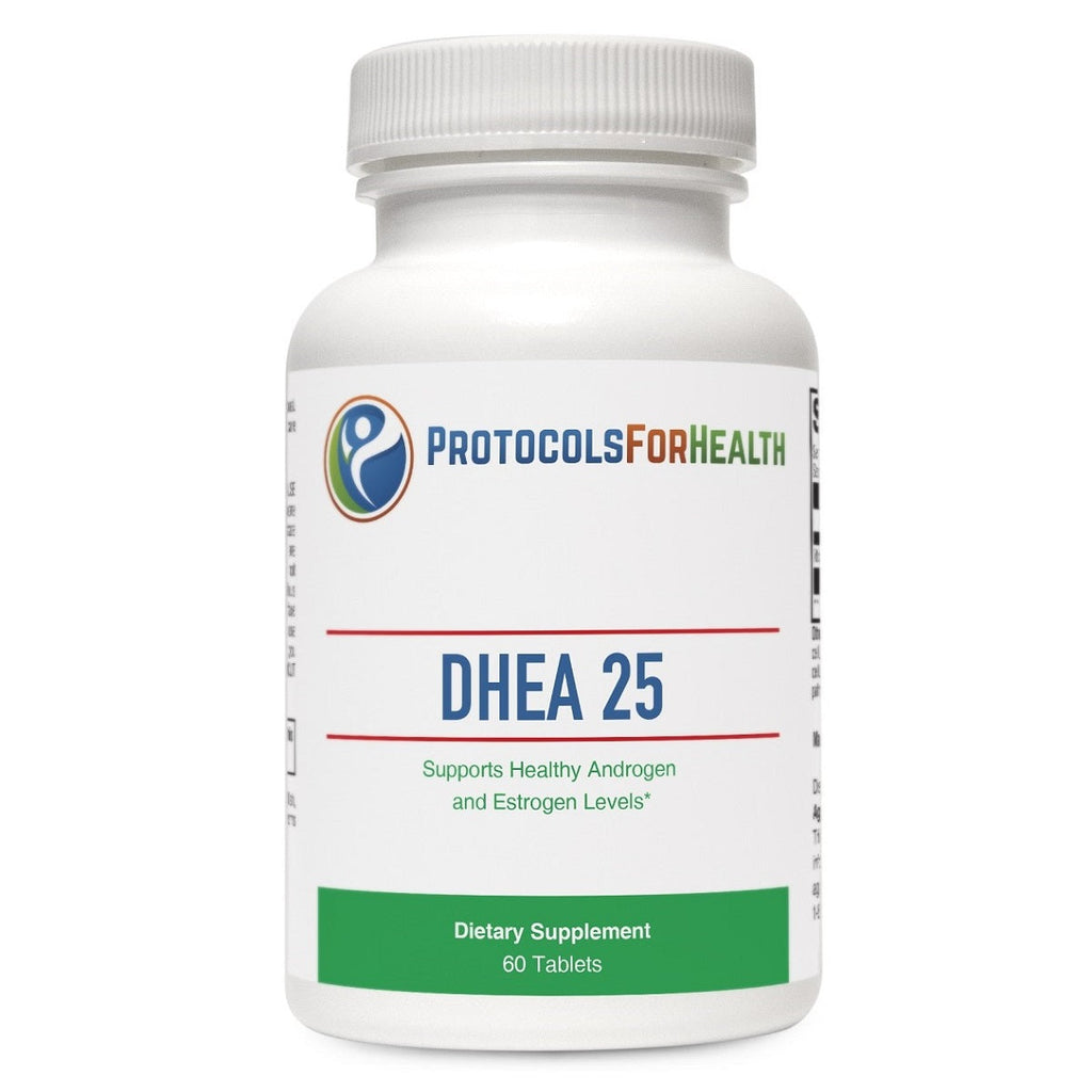 Protocols For Health, DHEA 25 (25 mg) 60 Tablets